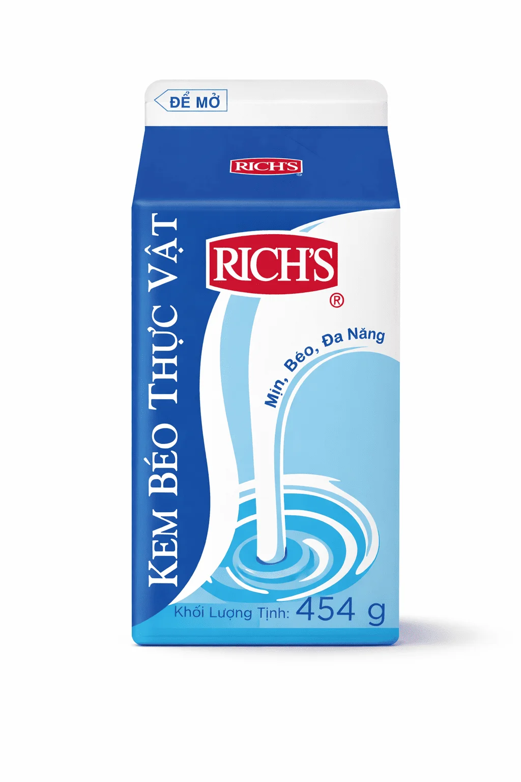 Kem Béo Thực Vật Rich's Hộp 454g